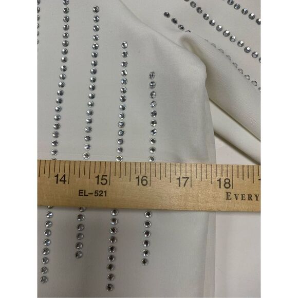 Vintage JLO Rhinestone bling embellished Blouse - Picture 7 of 8